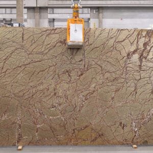 Marmeren Keukenbladen Forest Green Leatherlook