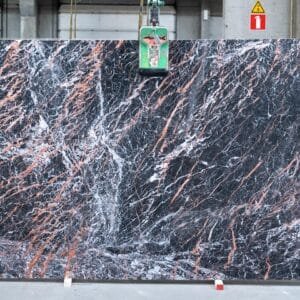 Marmeren Keukenbladen Nero Rosso Poli