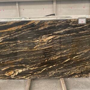 BLACK FUSION POLI Kwartsiet Aanrechtbladen