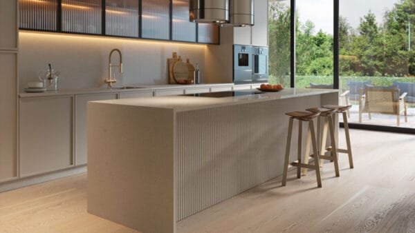 Caesarstone Oyster Composiet Aanrechtbladen