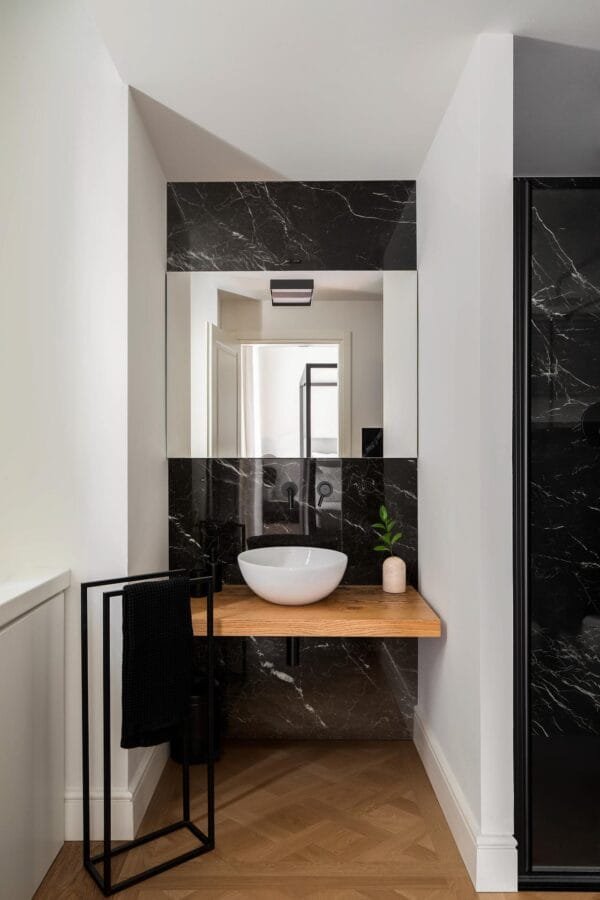 keramiek Keukenbladen Marazzi Marble Look Elegant Black Lux