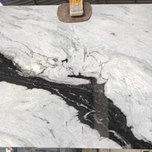 Panda White Kwartsiet Keukenbladen