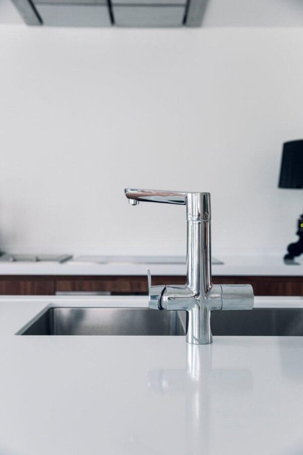 Unistone Bianco Extreme Composiet Aanrechtbladen