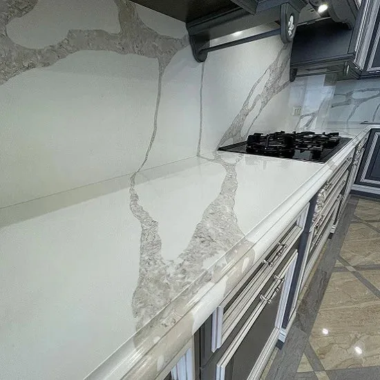 Composiet Keukenbladen Calacatta Vagli Oro Unistone